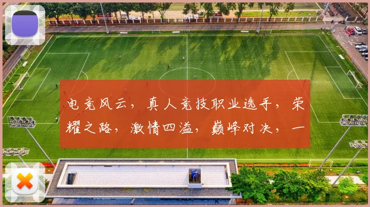 电竞风云，真人竞技职业选手，荣耀之路，激情四溢，巅峰对决，一触即发